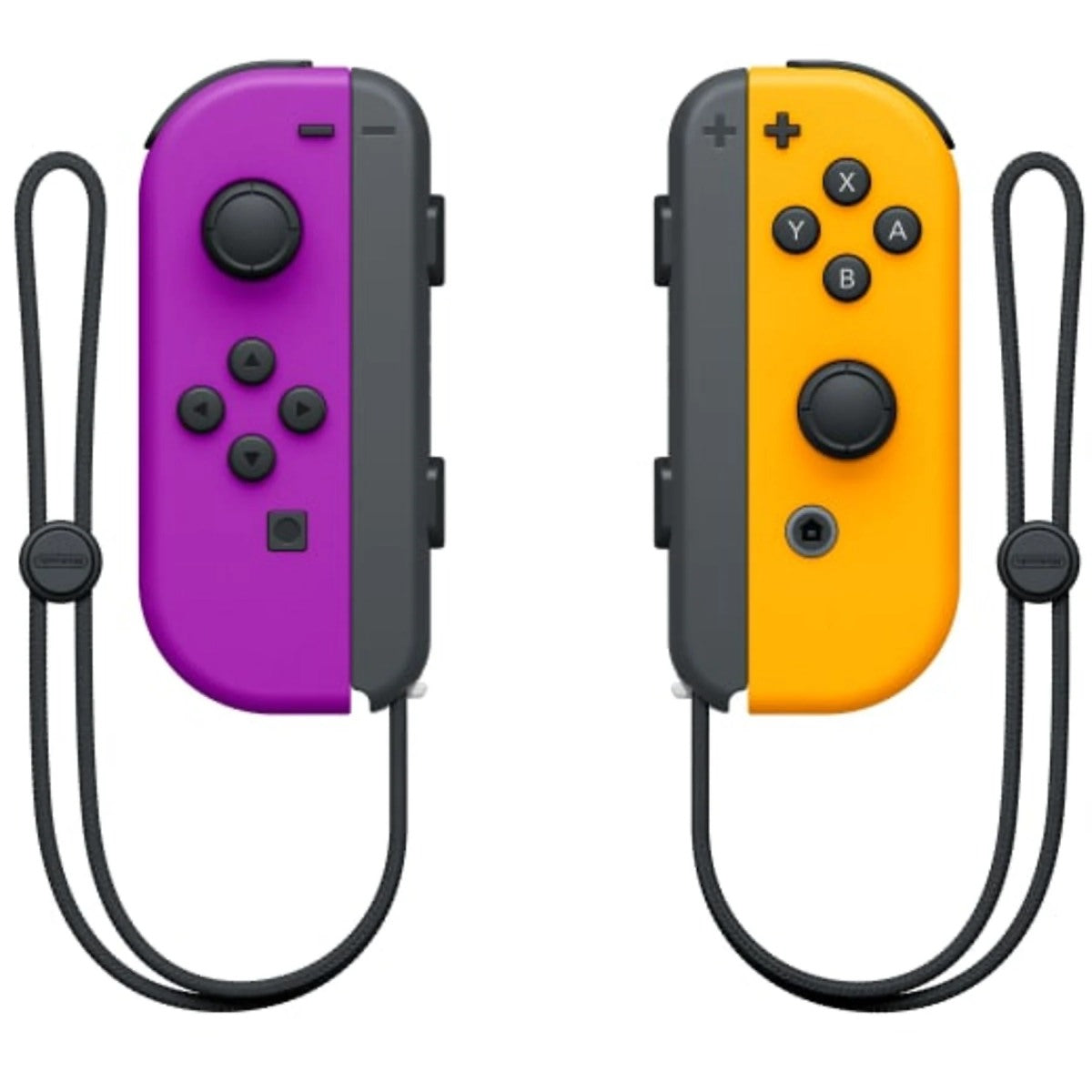 Manettes Joy-Con NINTENDO, violet fluo/orange fluo, pour Nintendo Switch