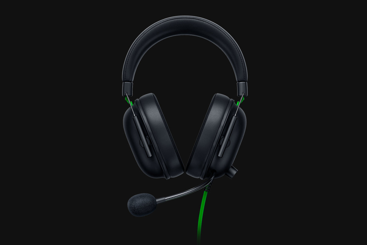 Casque gaming Razer BlackShark V2 X noir - vue de face