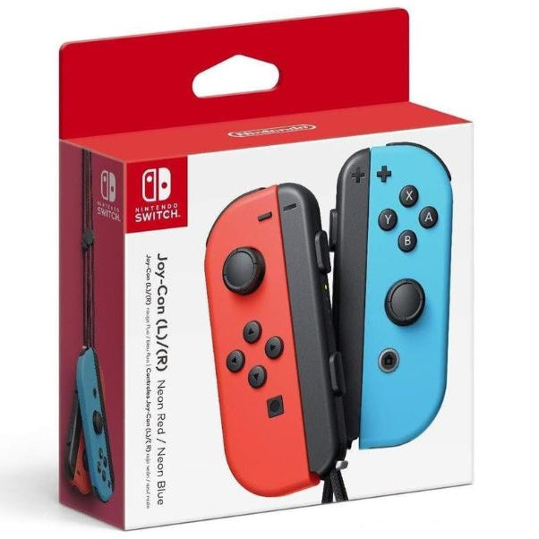 Manette Switch Joy-Con rouge néon (G) / bleu néon (D) pour Nintendo Switch