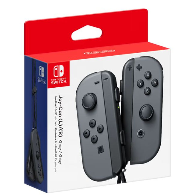 Manette Switch Joy-Con gauche gris / droite gris pour Nintendo Switch