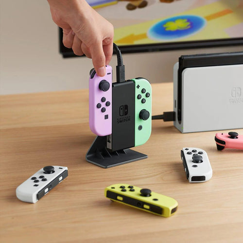NINTENDO Joy-Con Ladeaufsteller, Zubehör für Nintendo Switch, Schwarz